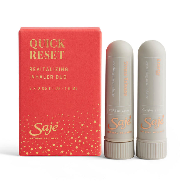 Quick reset revitalizing inhaler duo with packaging