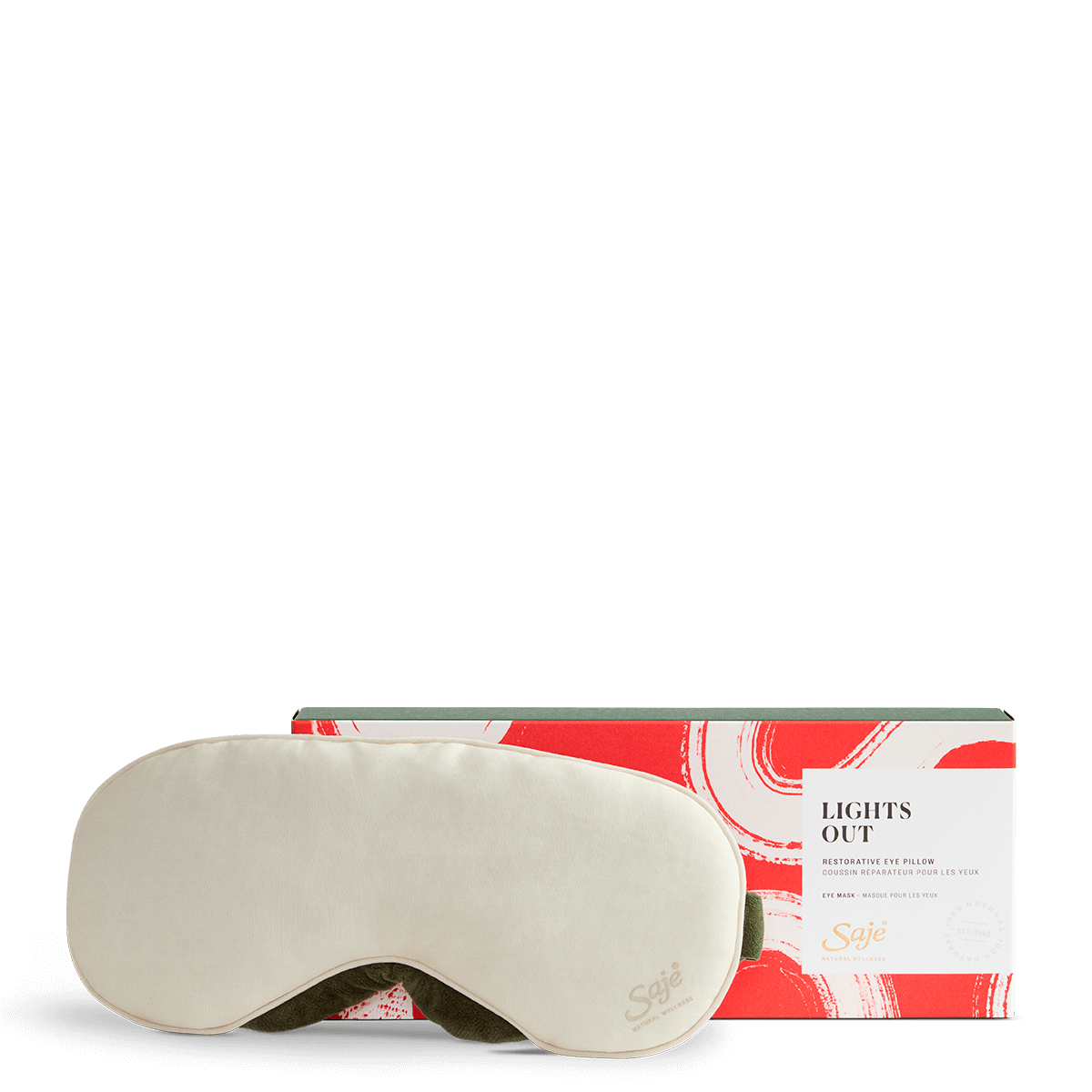 Lights Out Restorative Eye Mask Saje Natural Wellness
