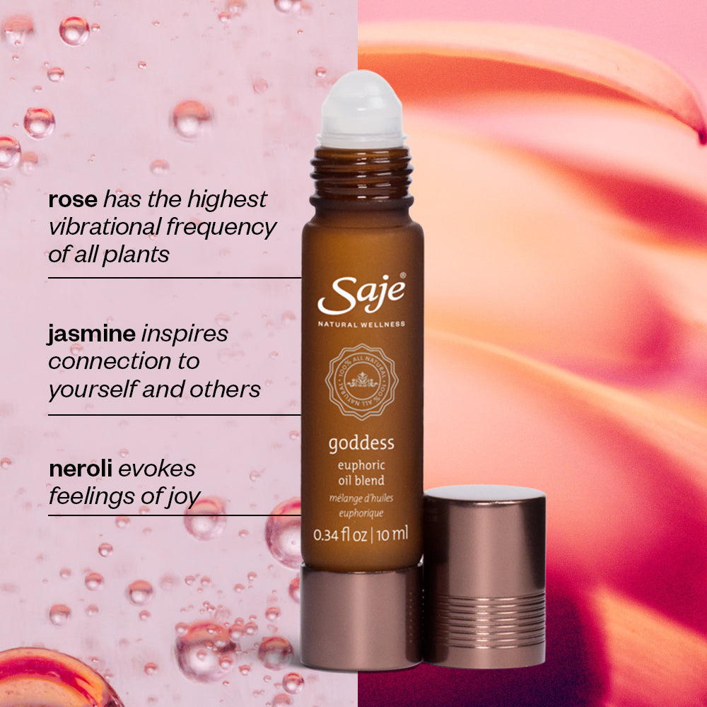Goddess Euphoric Oil Blend Roll-on - Saje Natural Wellness Goddess Euphoric Oil Blend Roll-on - Saje Natural Wellness