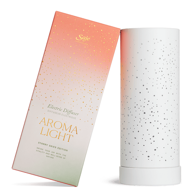 Aroma Light Starry Skies Electric Diffuser Saje Natural Wellness