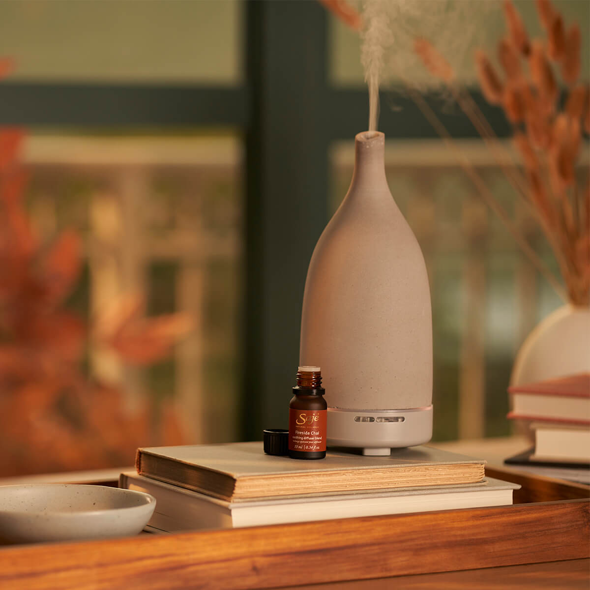 Fireside Chai Soothing Diffuser Blend Saje Natural Wellness