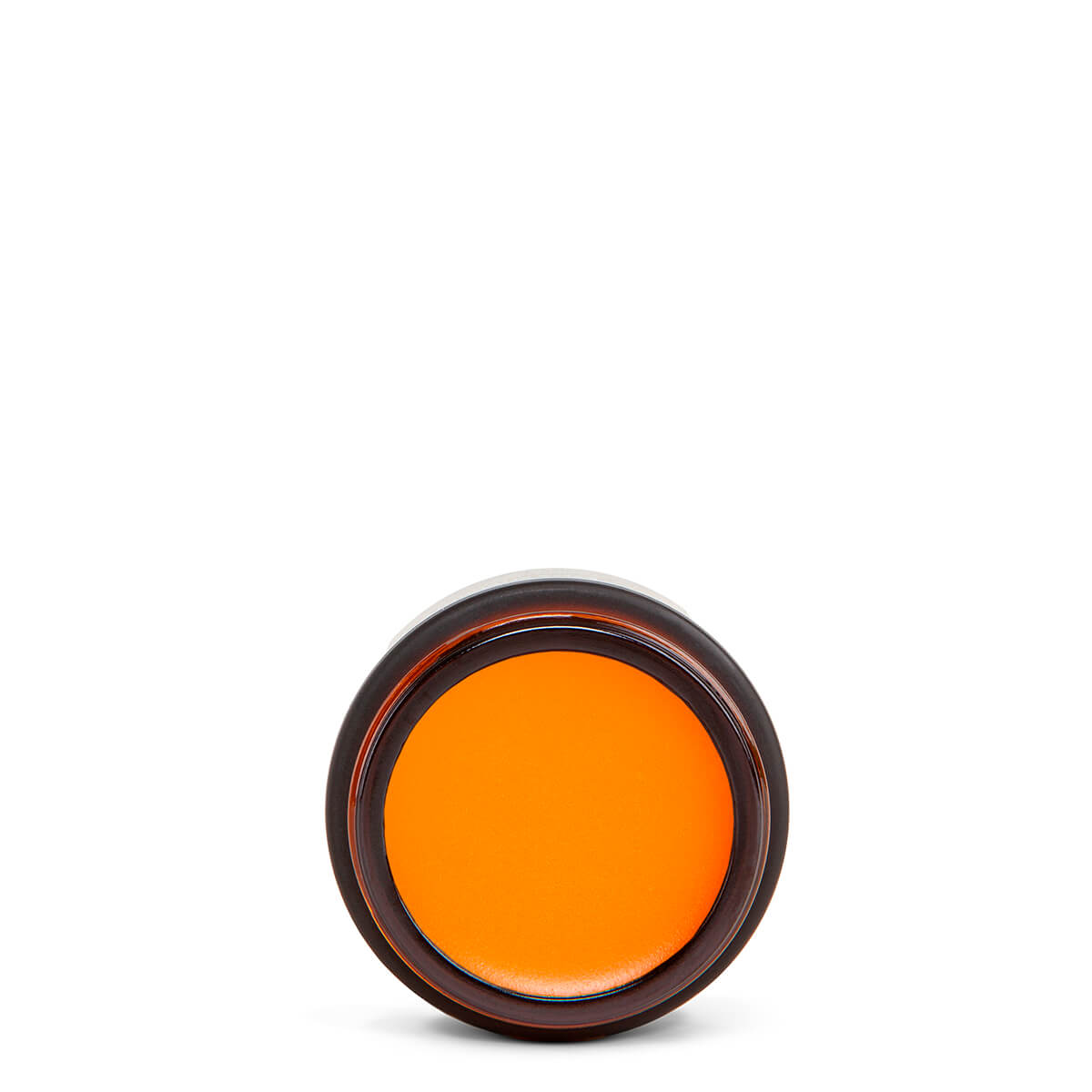Extra Strength Balm Warming Pain Relief ointment, without lid showcasing the orange balm