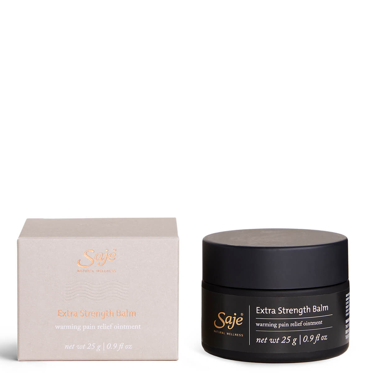 Extra Strength Balm Warming Pain Relief ointment with packaging