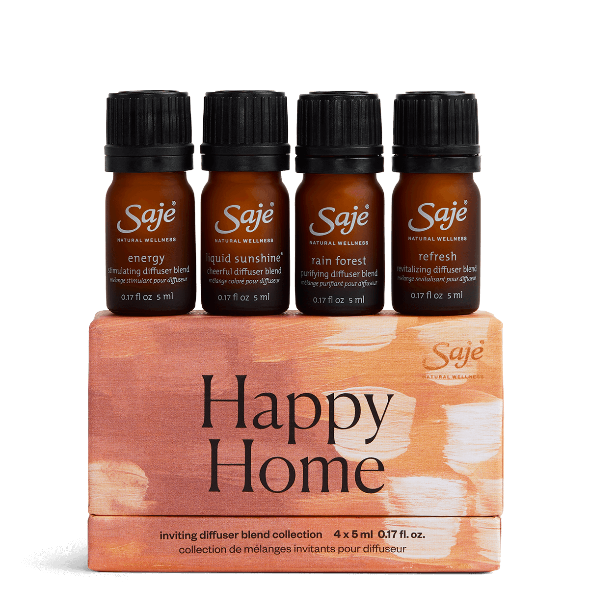 Happy Home Inviting Diffuser Blend Collection - Saje Natural Happy Home Inviting Diffuser Blend Collection - Saje Natural