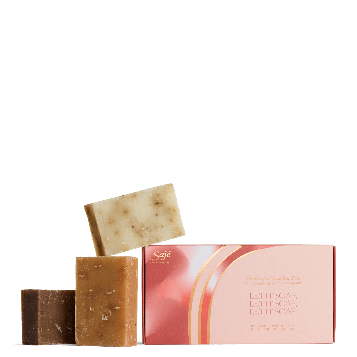 Let It Soap, Let It Soap, Let It Soap Handcrafted Soap Bar Trio