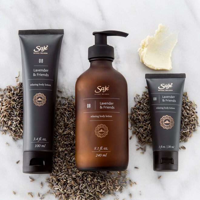 Lavender & Friends Relaxing Body Lotion - Saje Natural Wellness