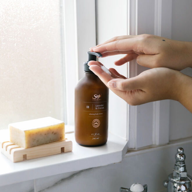 Lavender & Friends Relaxing Body Lotion - Saje Natural Wellness