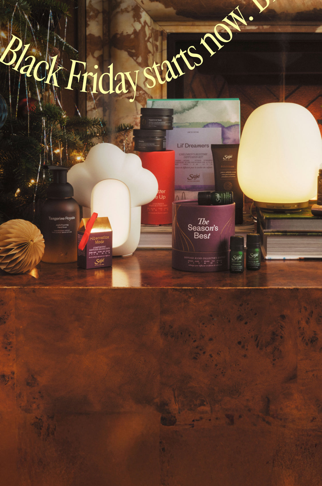 Saje Natural Wellness | Essential Oils & Diffuser