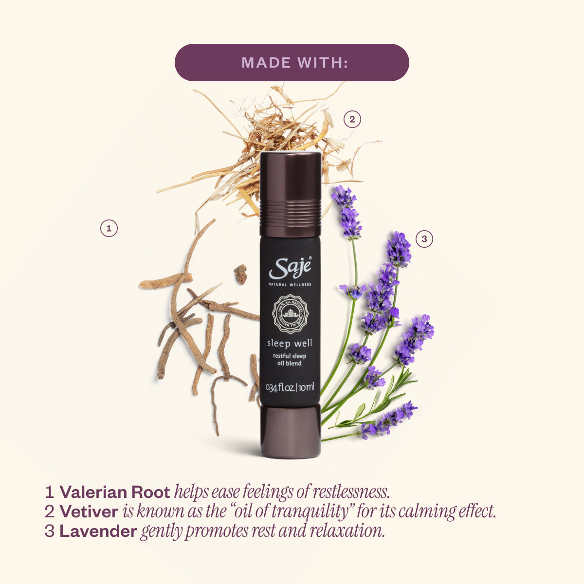 Your Farmacy | Violet Wellness Roll-On Case - Saje Natural Wellness