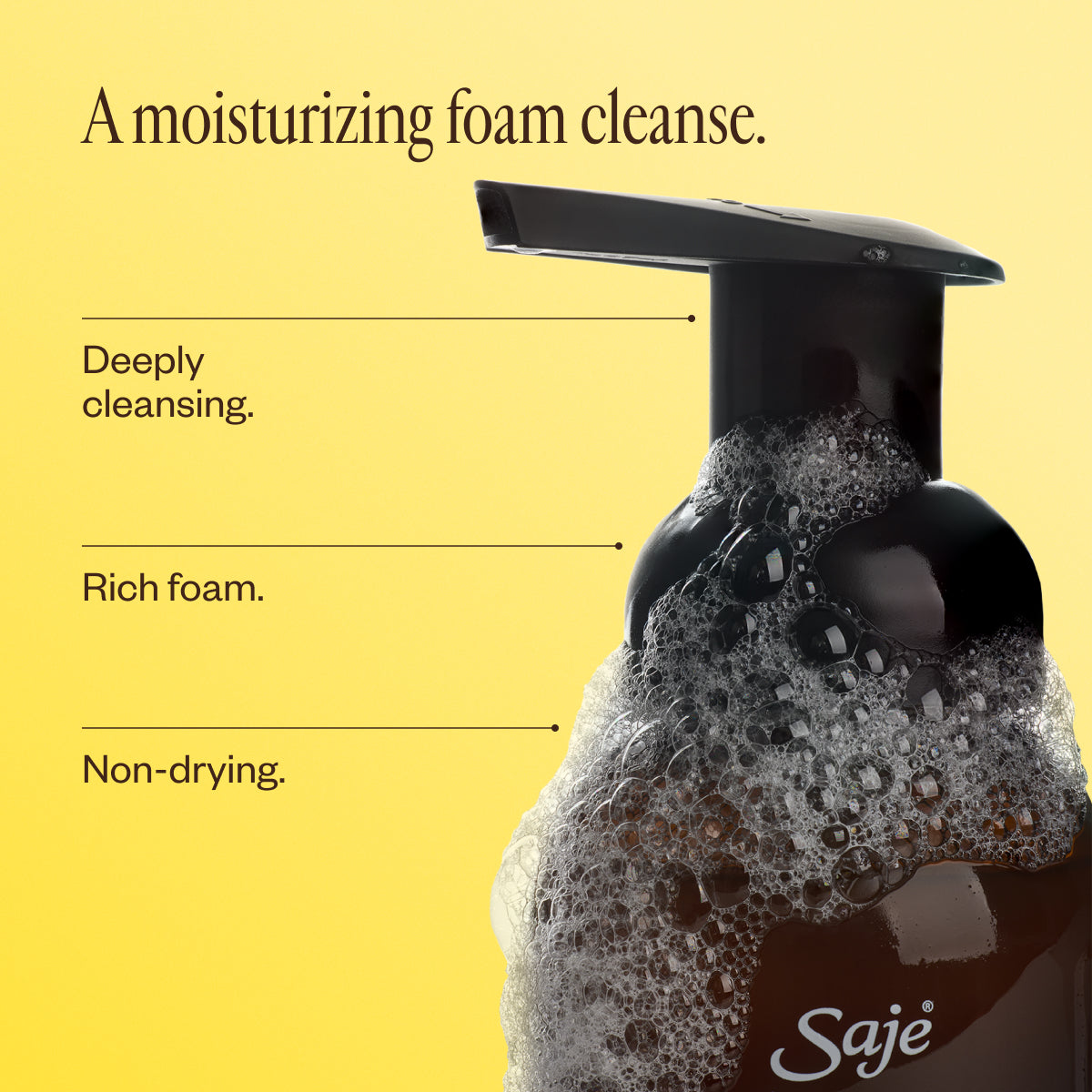 Liquid Sunshine Zesty Foaming Hand Soap - Saje Natural Wellness