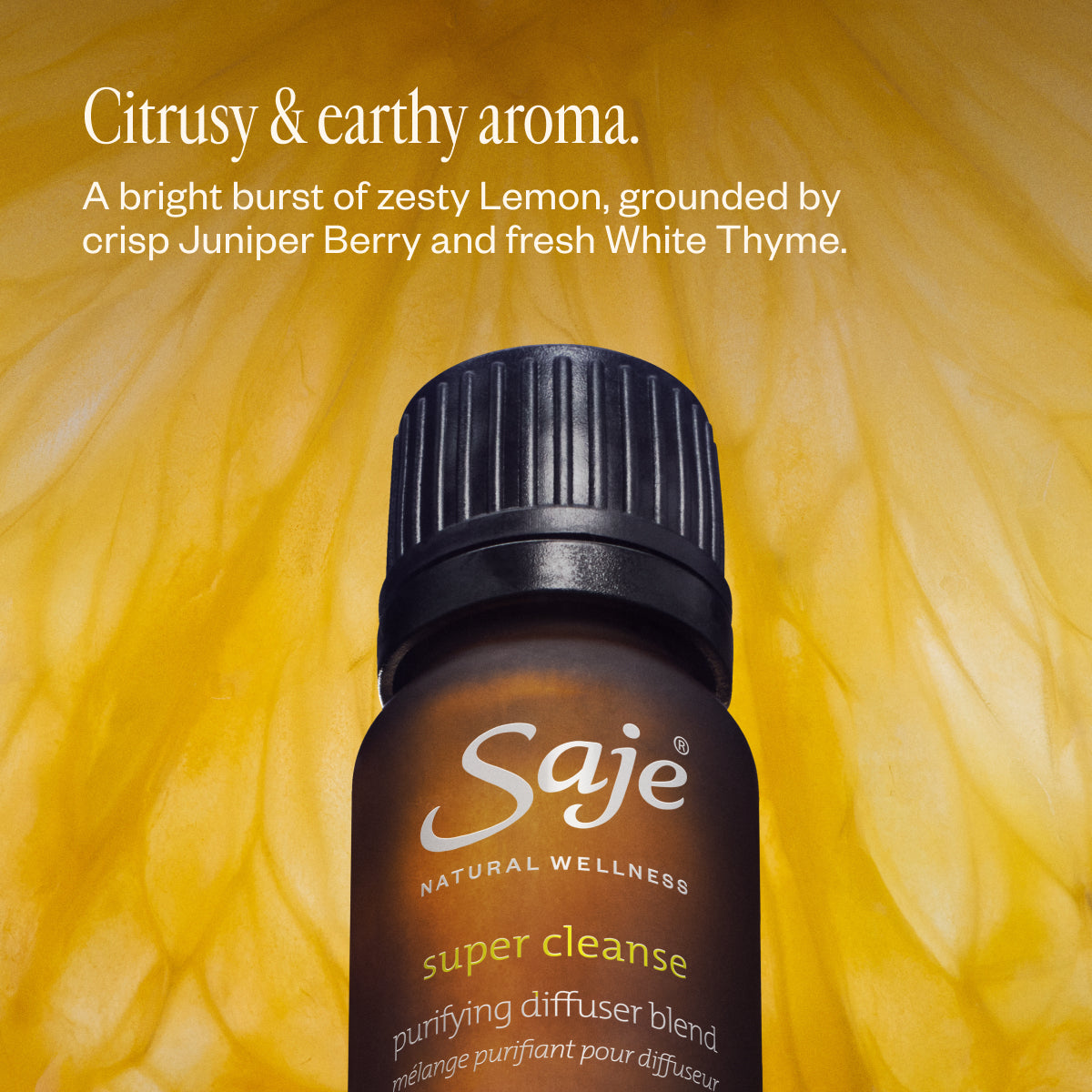 Super Cleanse Purifying Diffuser Blend - Saje Natural Wellness