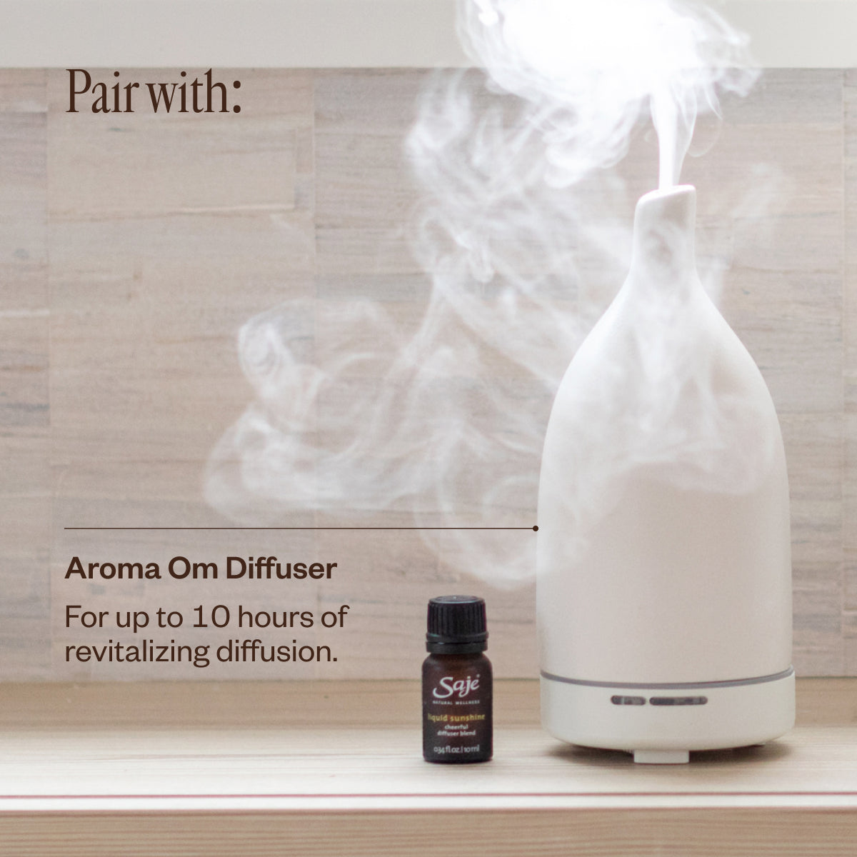 Super Cleanse Purifying Diffuser Blend - Saje Natural Wellness