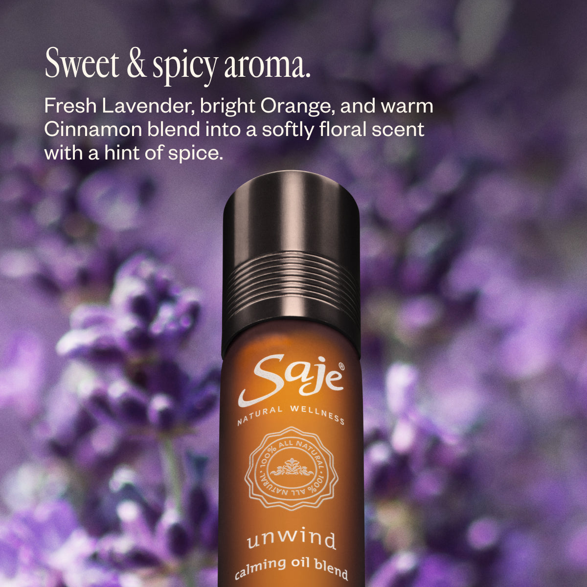Unwind Calming Oil Blend - Saje Natural Wellness