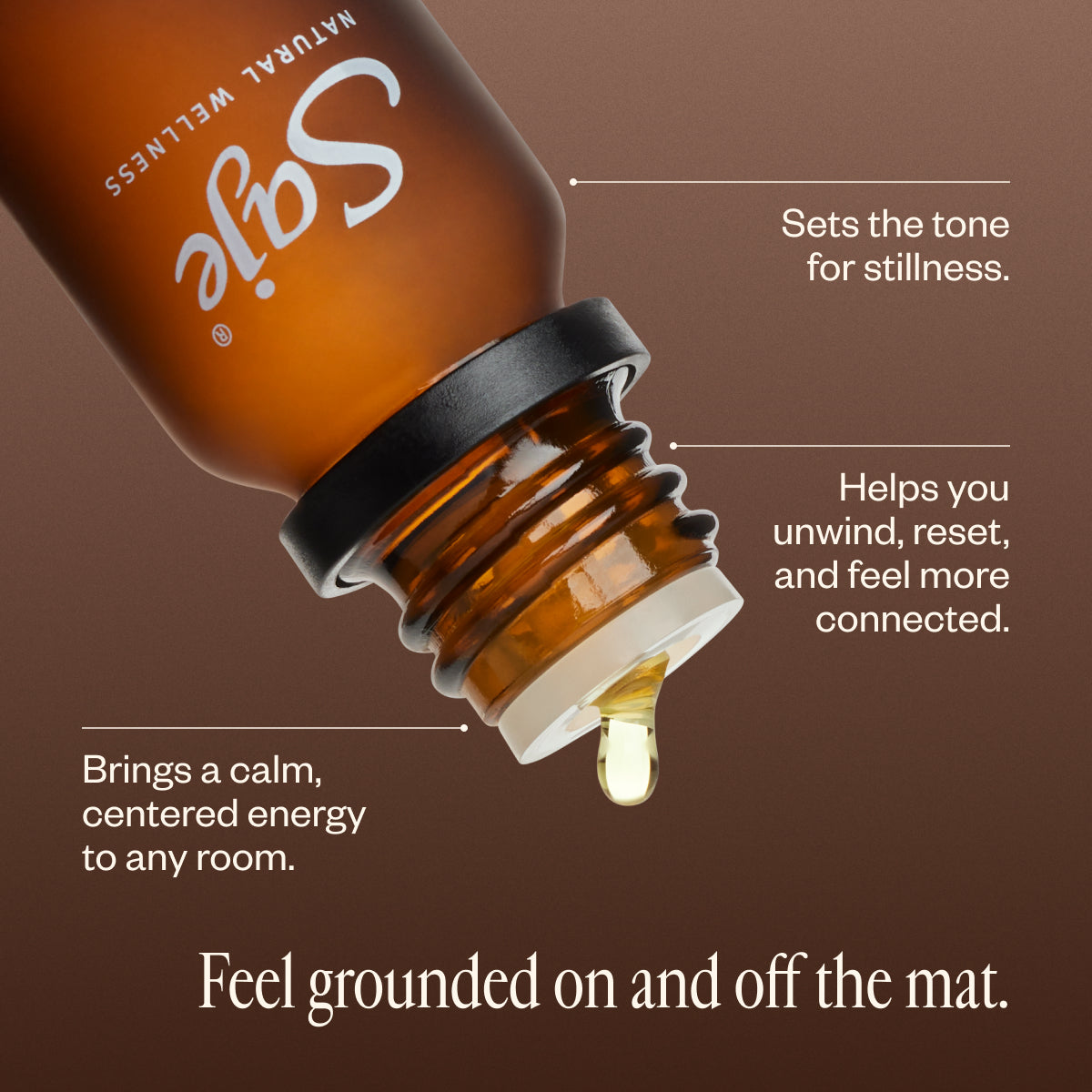 Yoga Grounding Diffuser Blend - Saje Natural Wellness