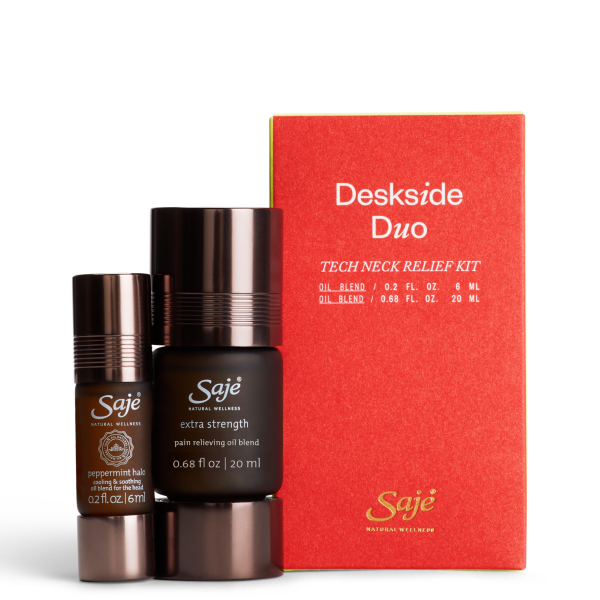 Deskside Duo Tech Neck Relief Kit - Saje Natural Wellness
