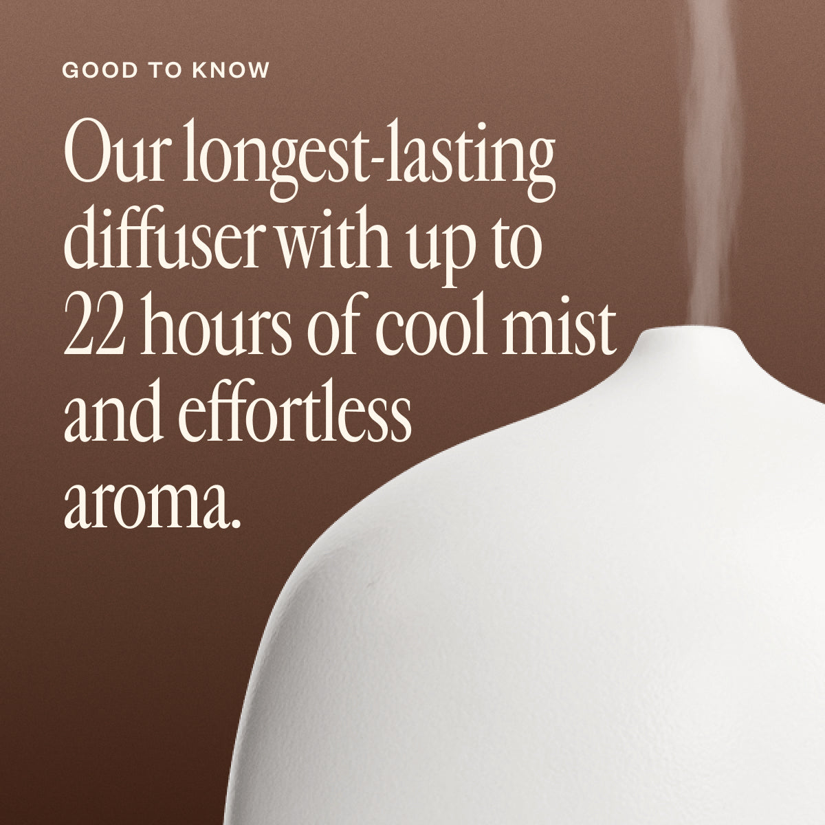 Aroma Om Deluxe White Diffuser - Saje Natural Wellness