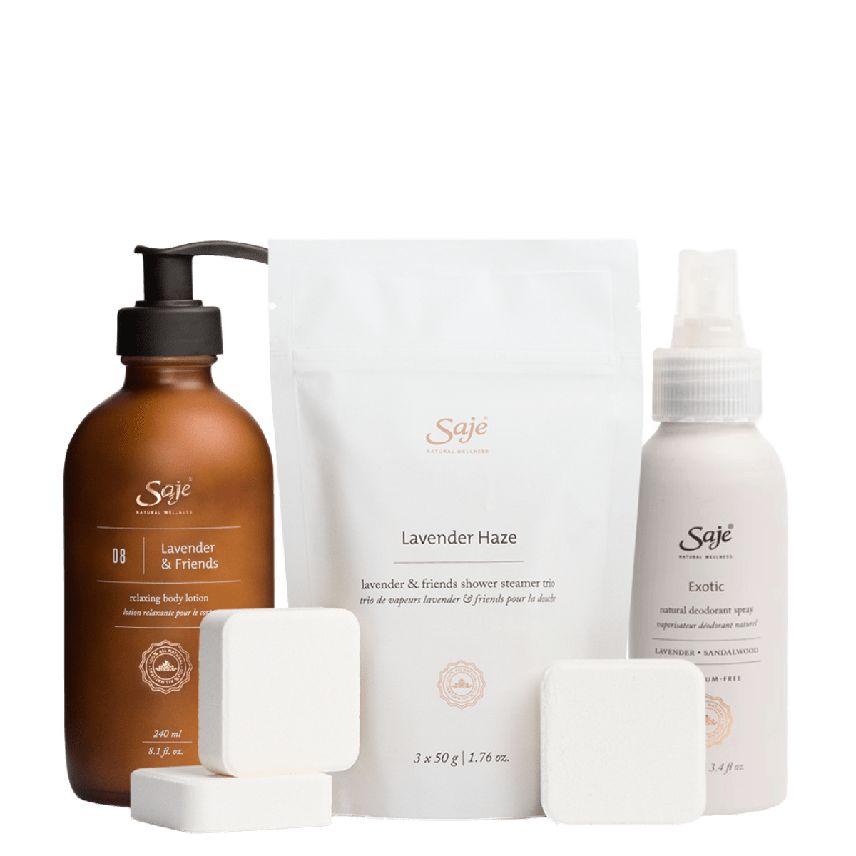 Lavender Lathers Body Care Bundle - Saje Natural Wellness