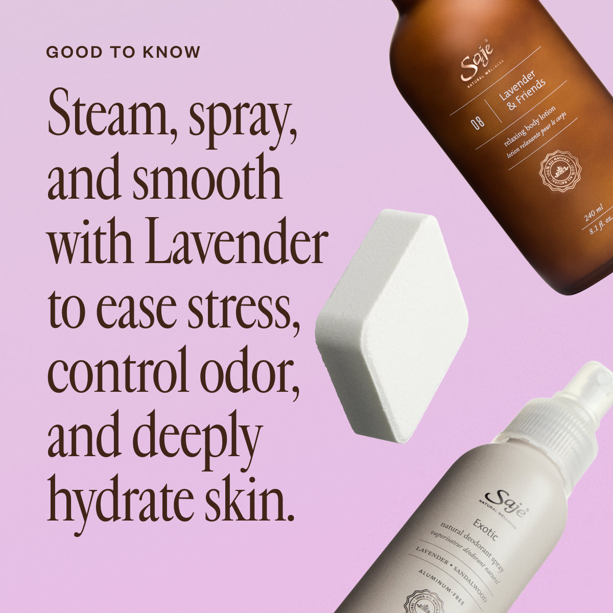 Lavender Lathers Body Care Bundle - Saje Natural Wellness