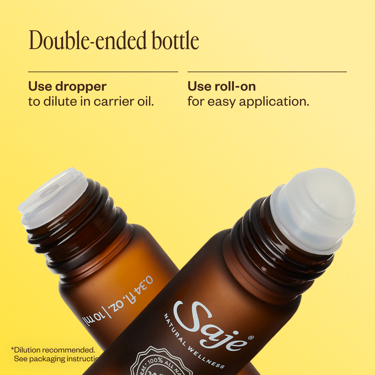 Liquid Sunshine Uplifting Oil Blend Roll-On - Saje Natural Wellness