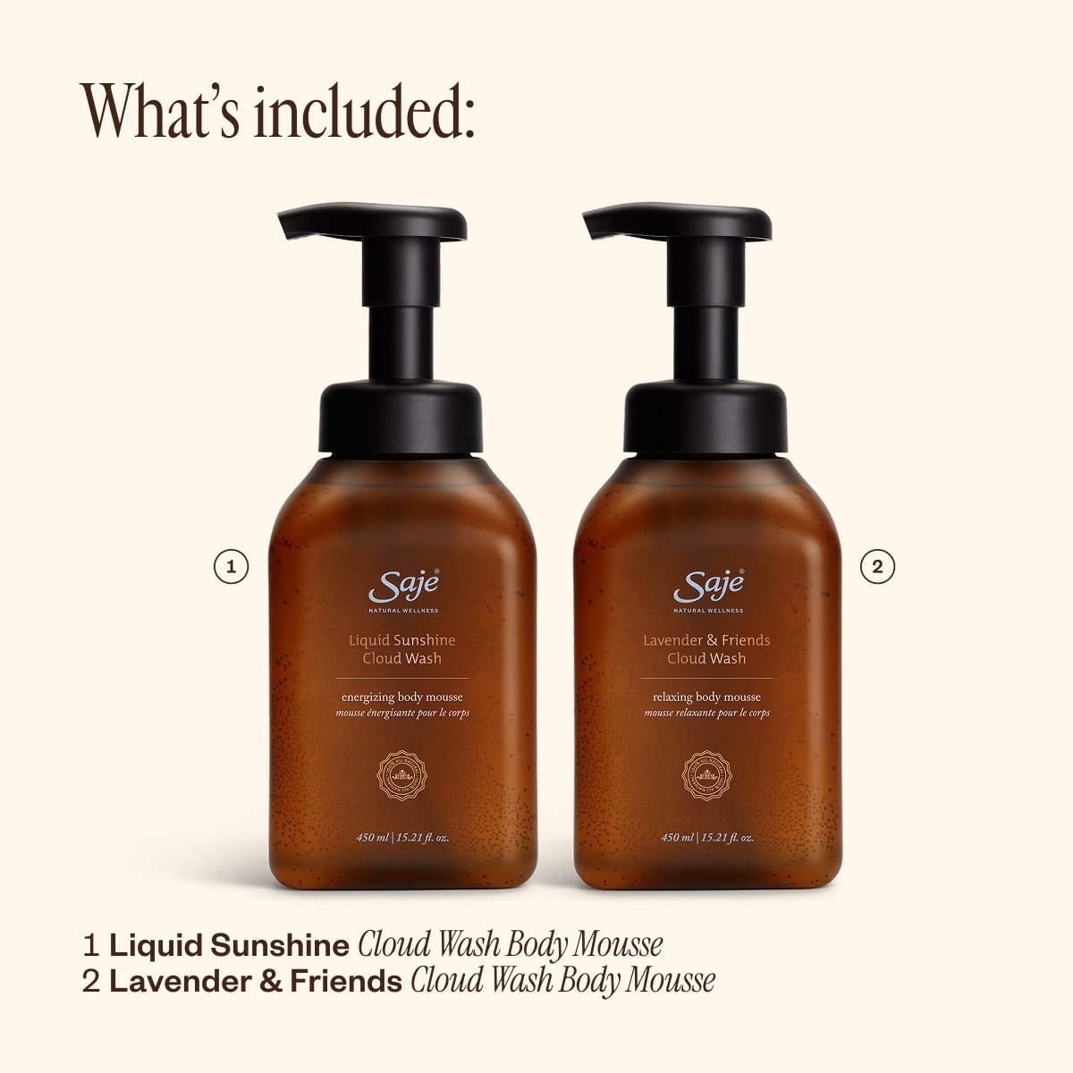 Heaven Scent Duo Liquid Sunshine and Lavender & Friends Cloud Wash