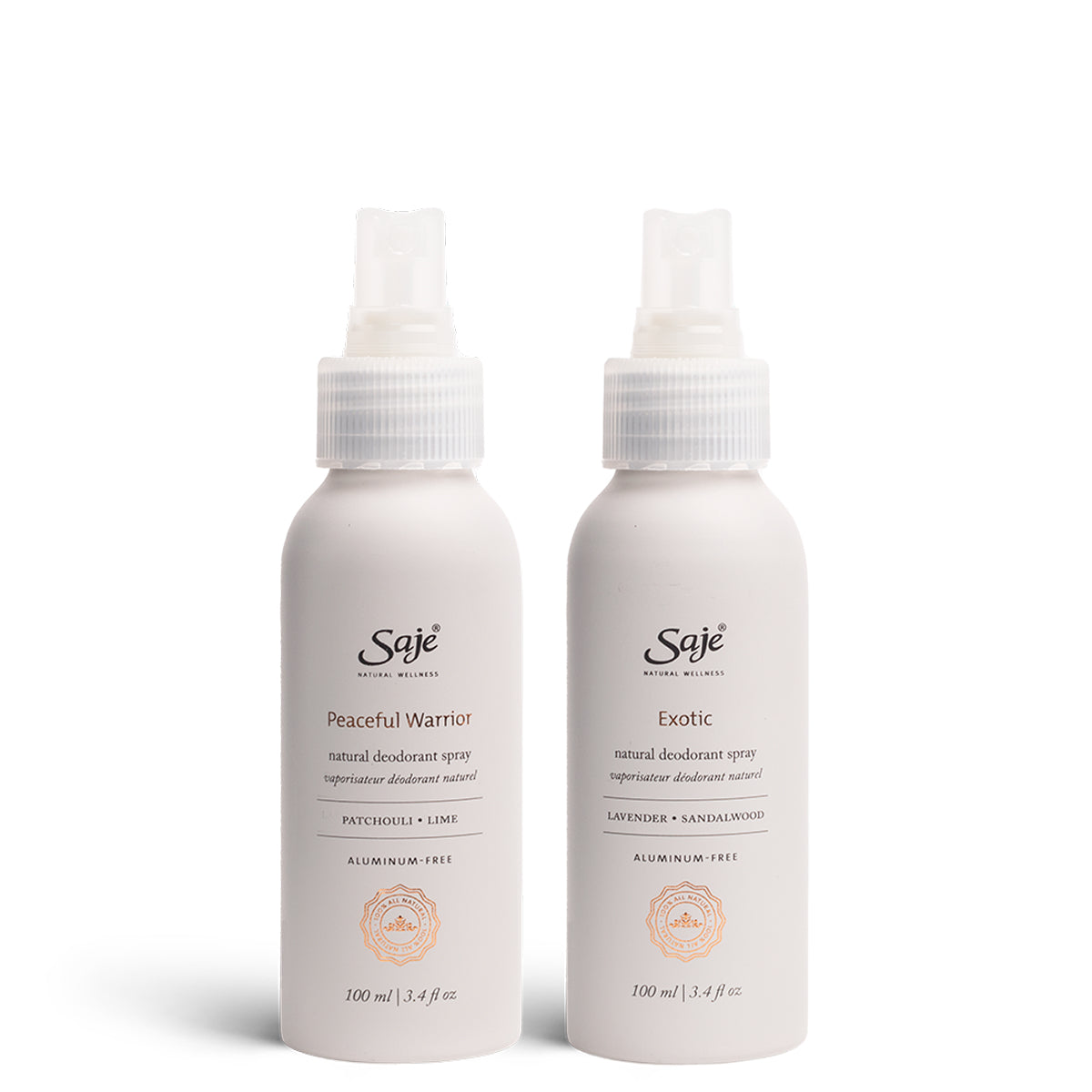 Natural Deodorant Duo
