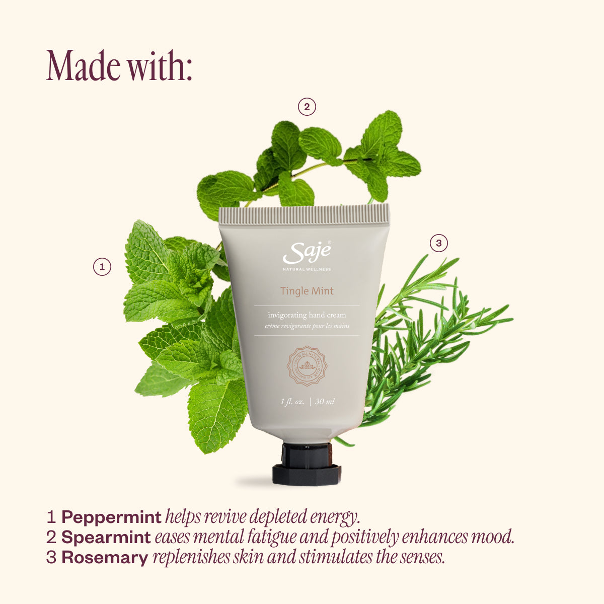 Strength + Love Peppermint Pick-Me-Up Kit - Saje Natural Wellness