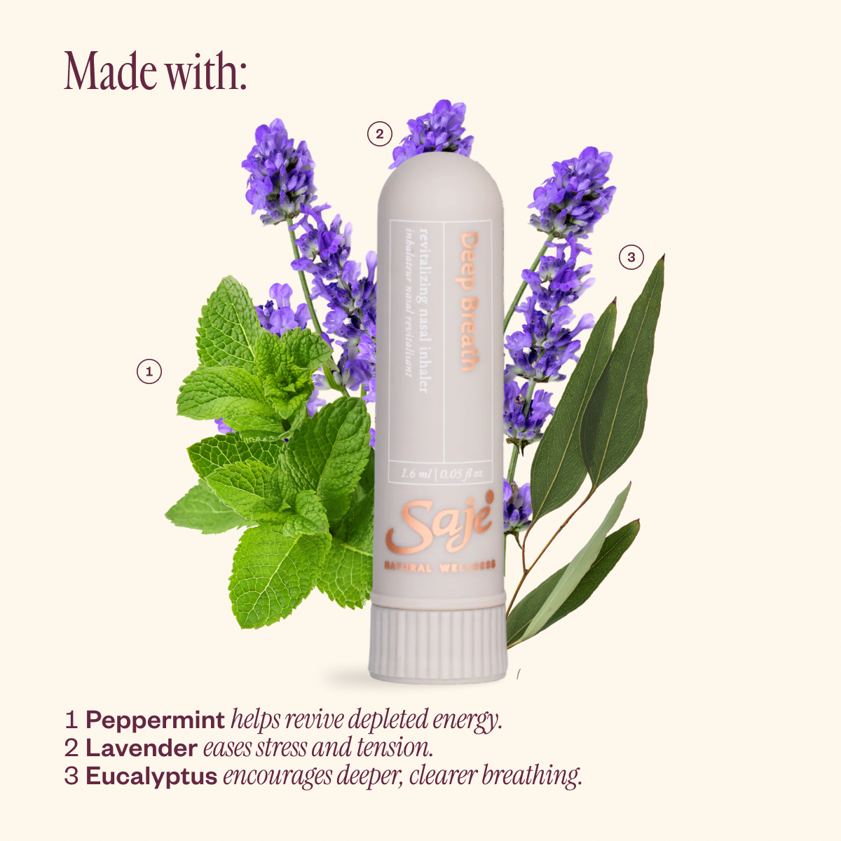 Strength + Love Peppermint Pick-Me-Up Kit - Saje Natural Wellness