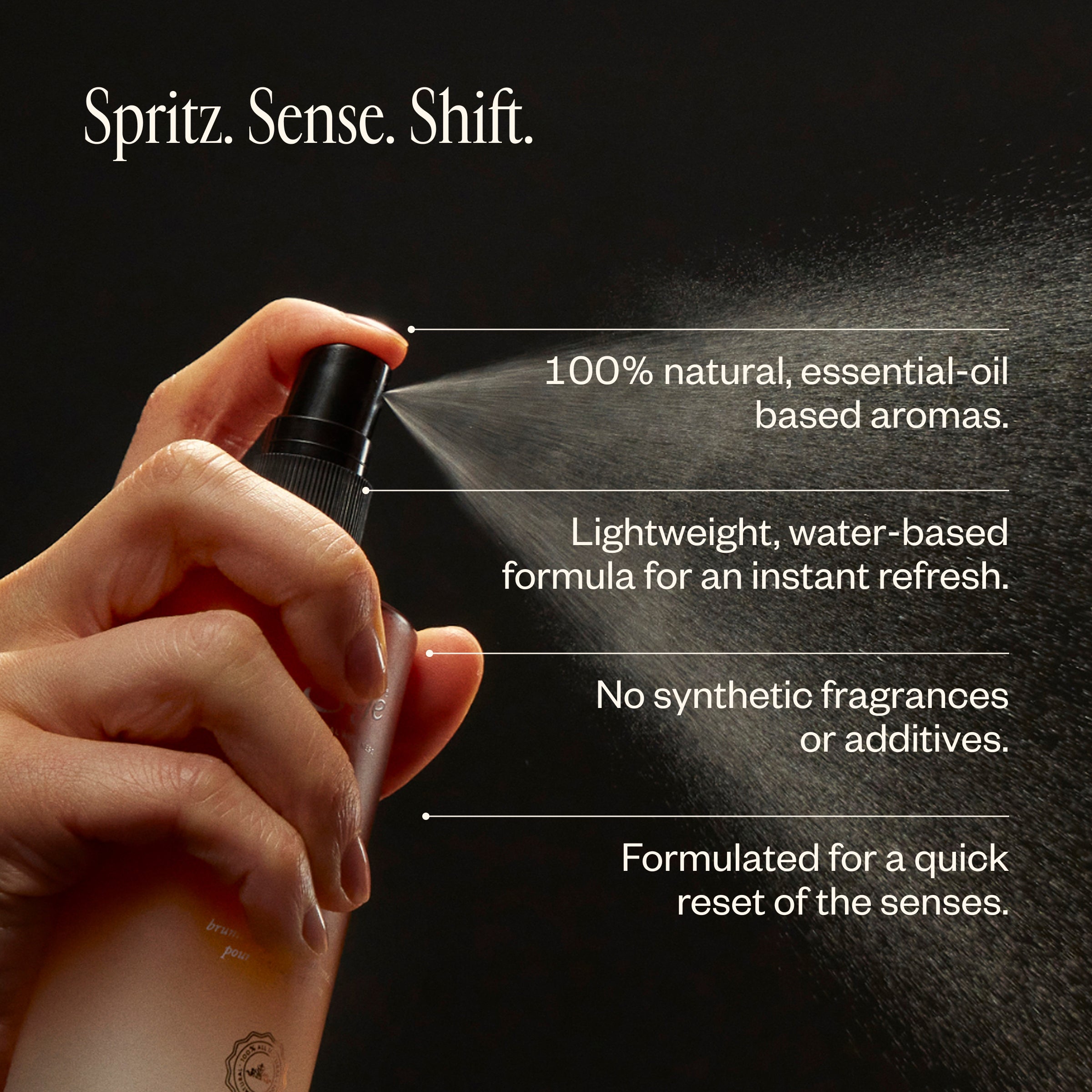 Vibrance Earth Bound Functional Fragrance Face & Aura Mist- Saje