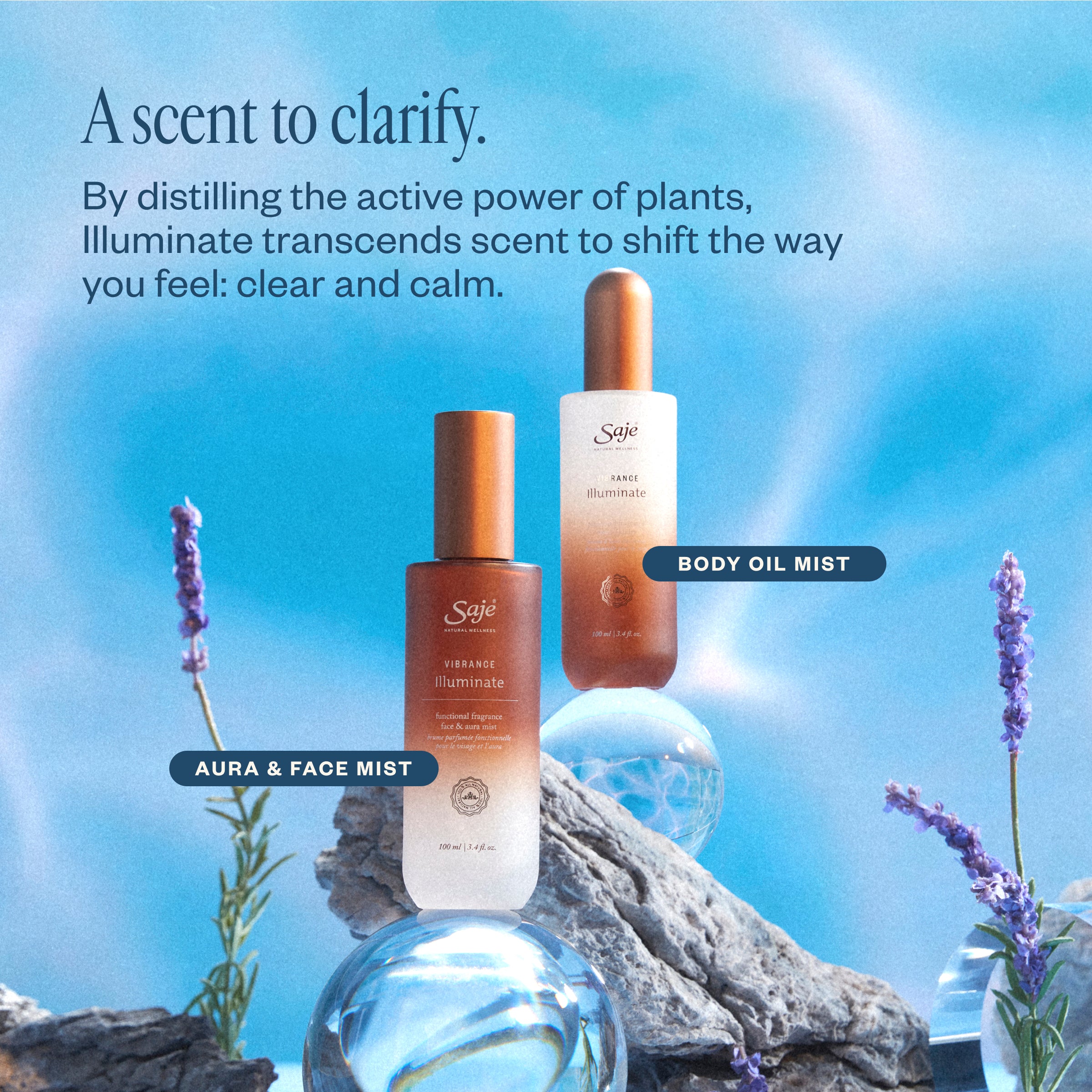 Vibrance Illuminate Functional Fragrance Duo - Saje Natural Wellness