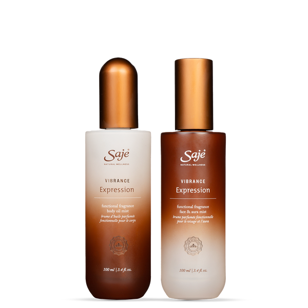 SAUGE CLARÉE Boutique Ambient Fragrance Vibrance Expression Functional Fragrance Duo - Saje Natural Wellness