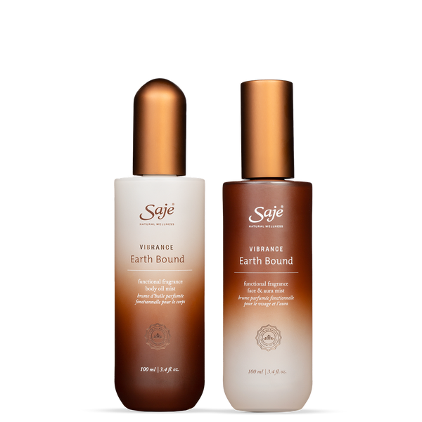 Vibrance Earth Bound Functional Fragrance Duo - Saje Natural Wellness