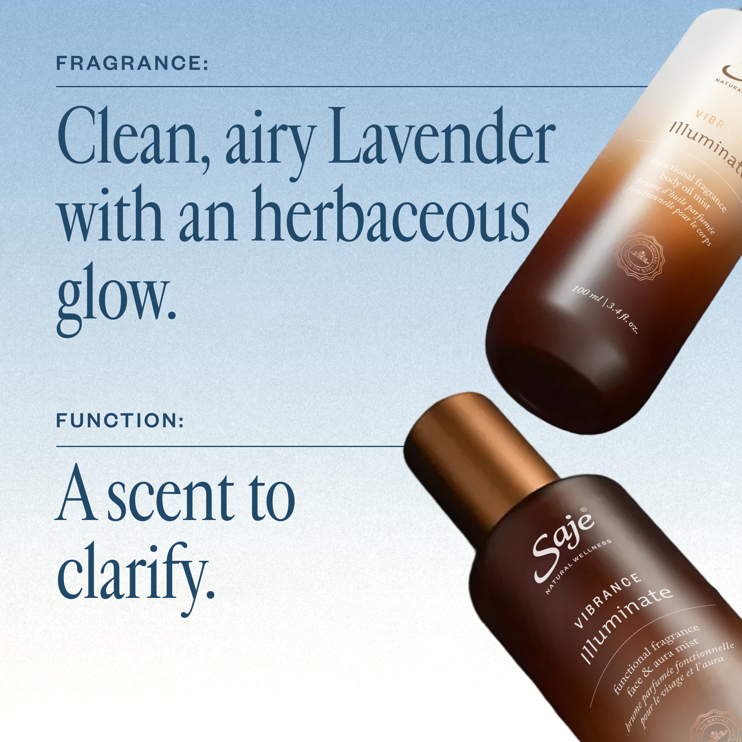 Vibrance Illuminate Functional Fragrance Duo - Saje Natural Wellness
