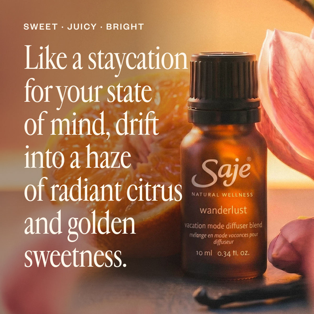 Saje Natural Wellness | Essential Oils & Diffuser