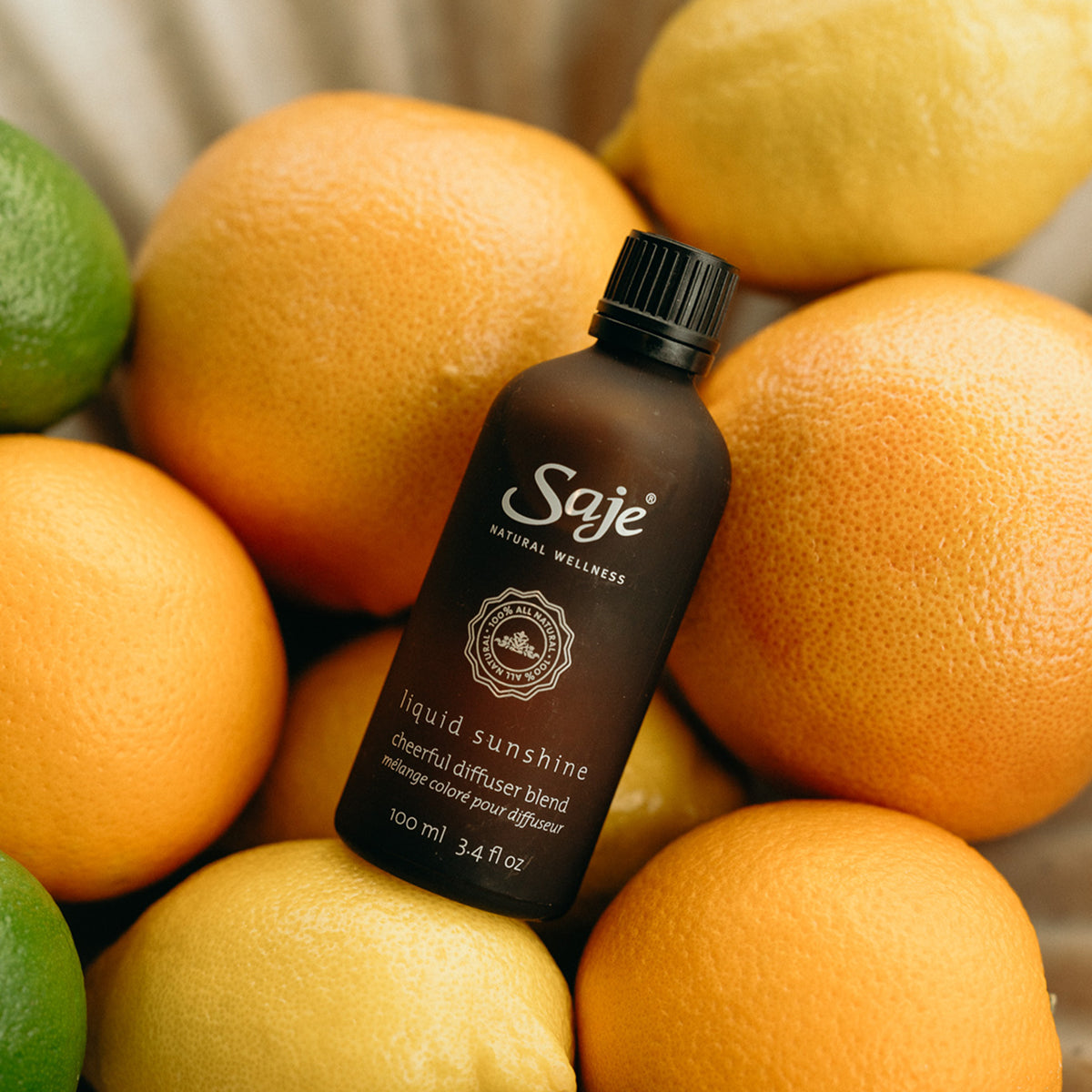 Liquid Sunshine Cheerful Diffuser Blend - Saje Natural Wellness