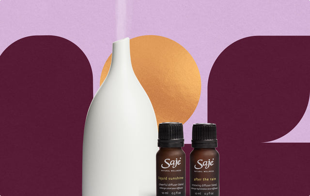Save when you bundle the Aroma Om diffuser with any 2 blends