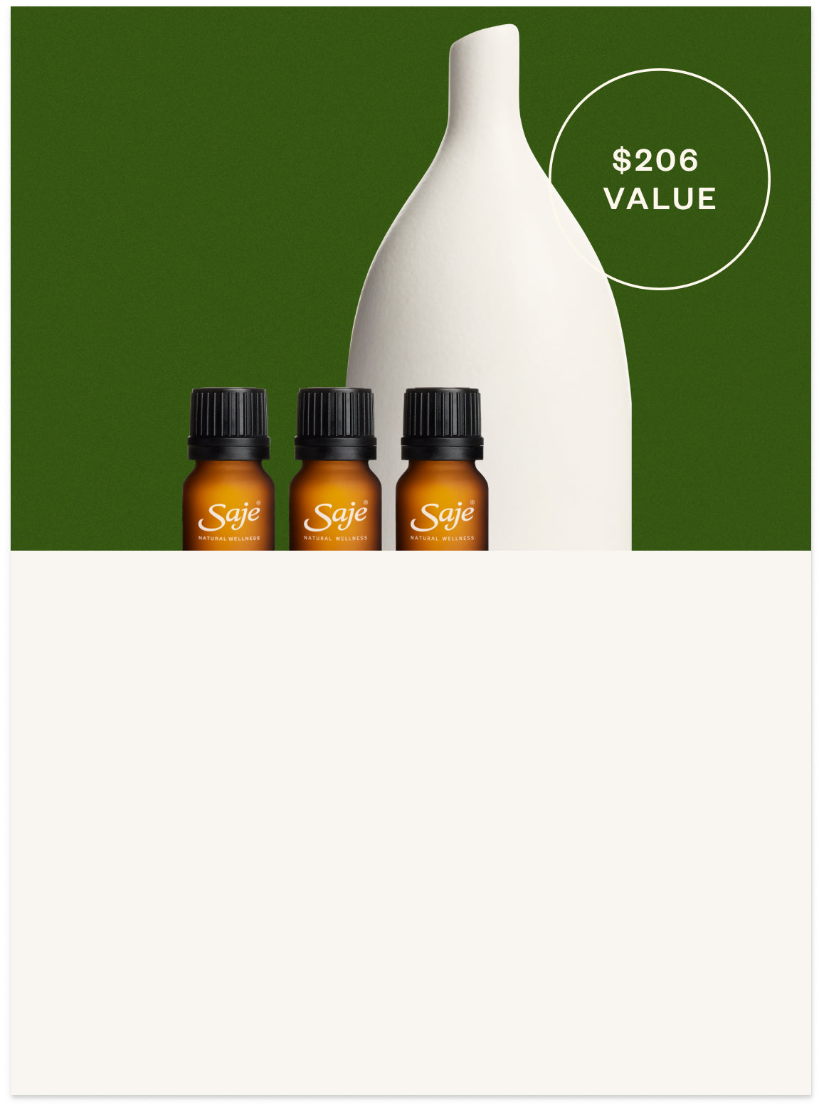 Saje Natural Wellness | Essential Oils & Diffuser