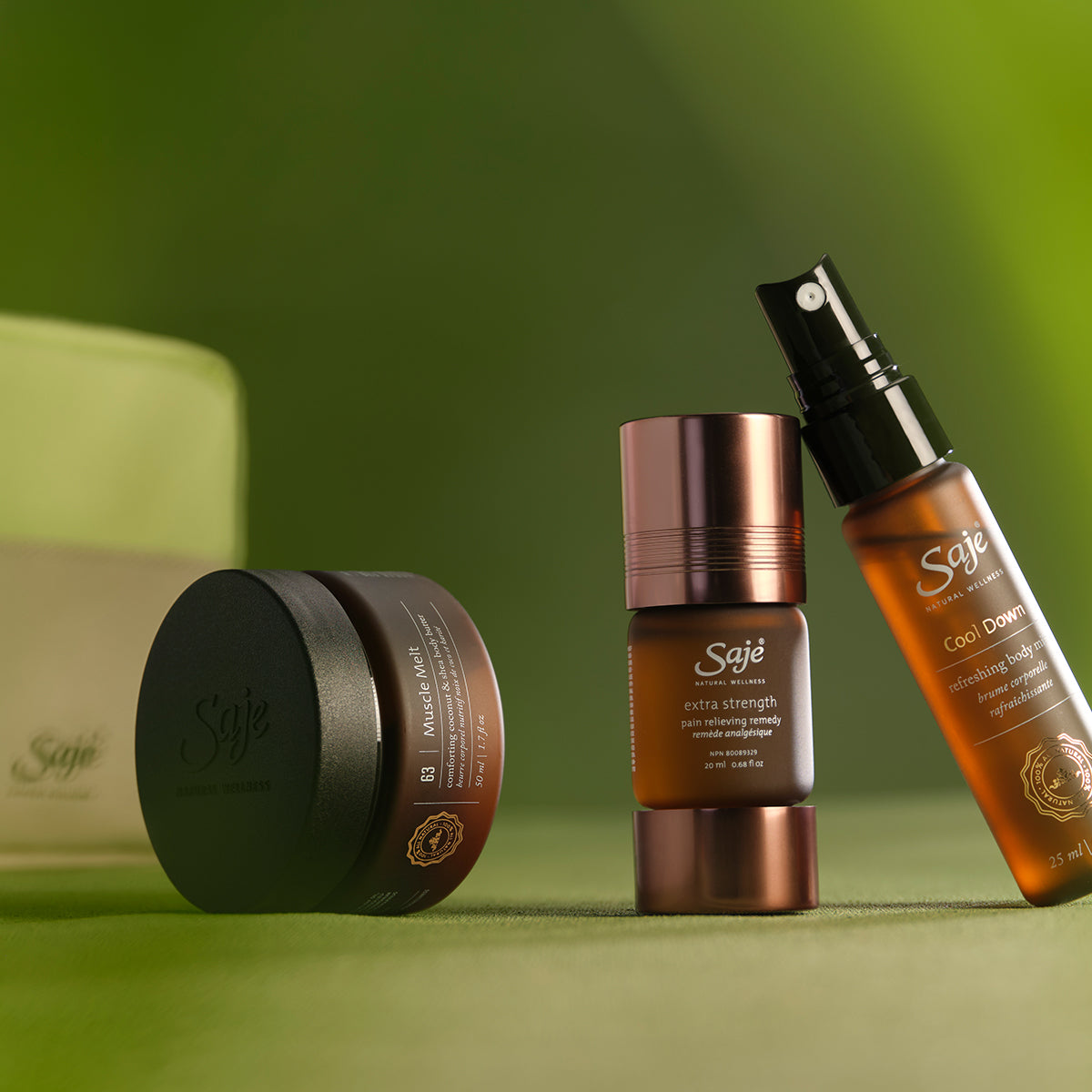 saje （セージ）body recovery kit【カナダ】 Body Recovery Relieving Essentials Kit