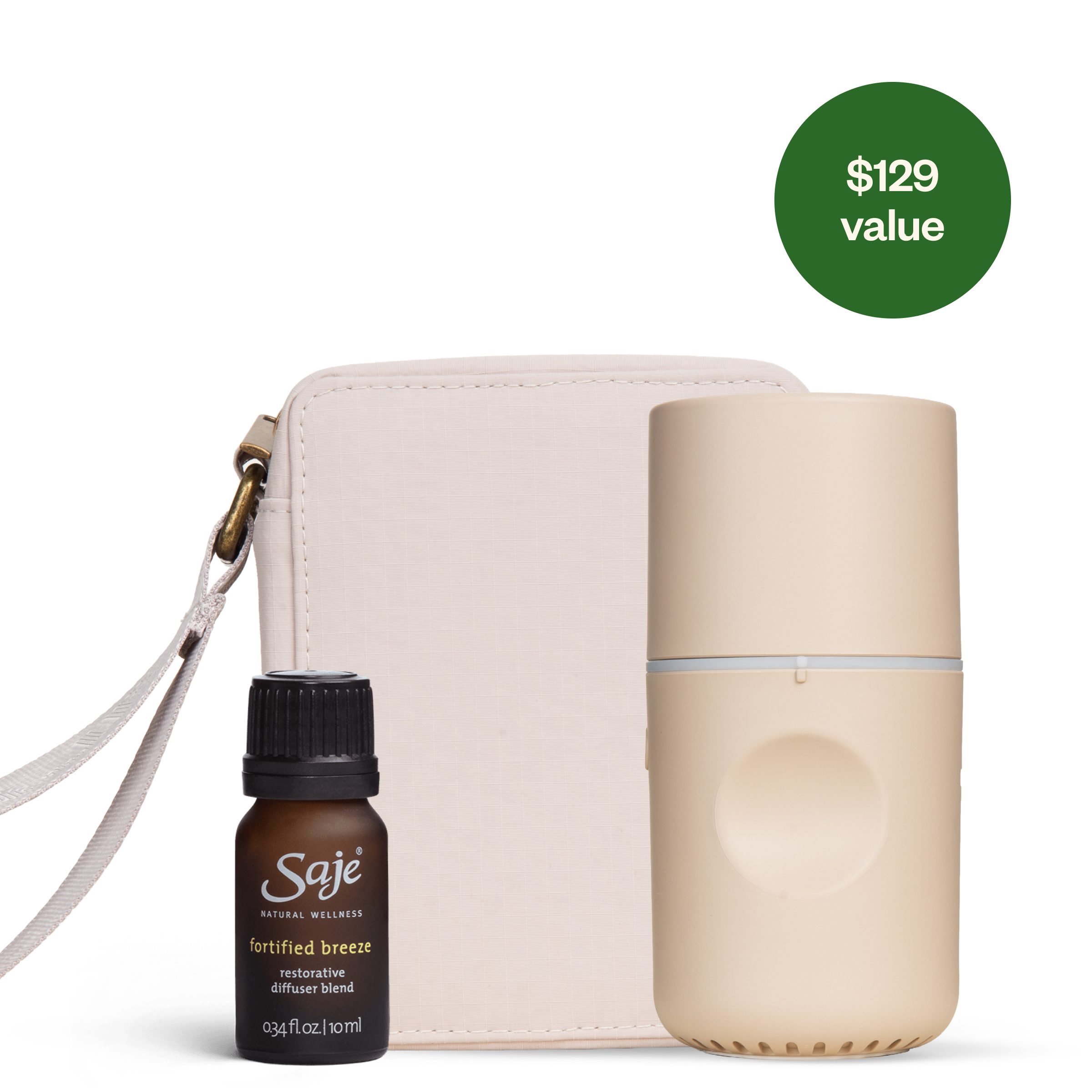 Restorative Travel Kit Aroma Roam & Fortified Breeze Diffuser Duo