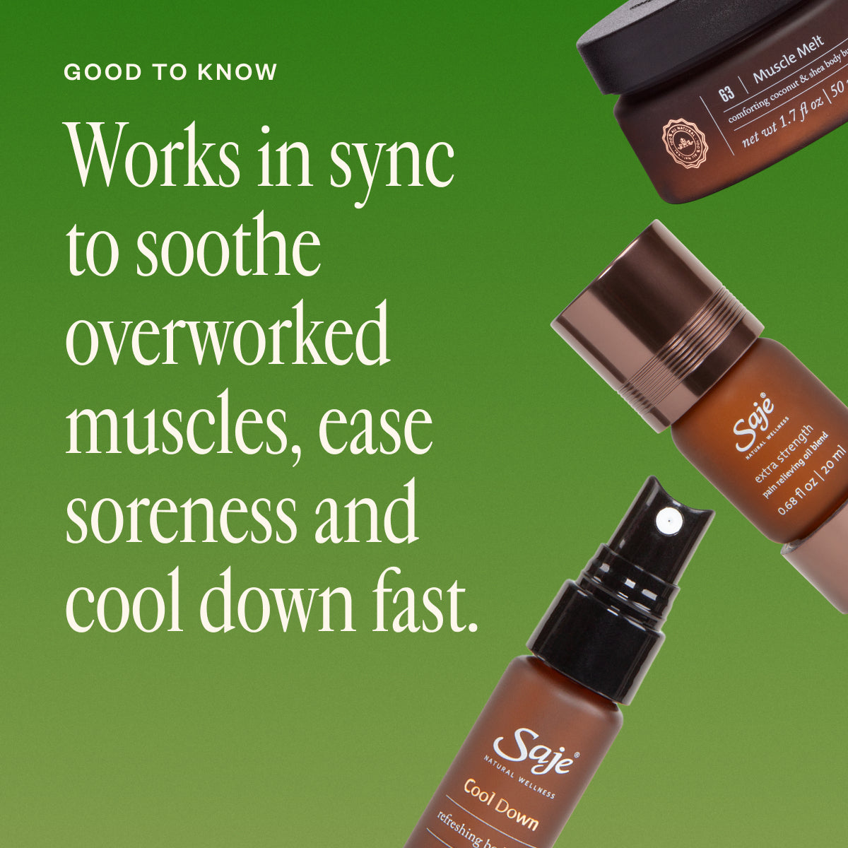 saje （セージ）body recovery kit【カナダ】 Body Recovery Relieving Essentials Kit - Saje Natural Wellness