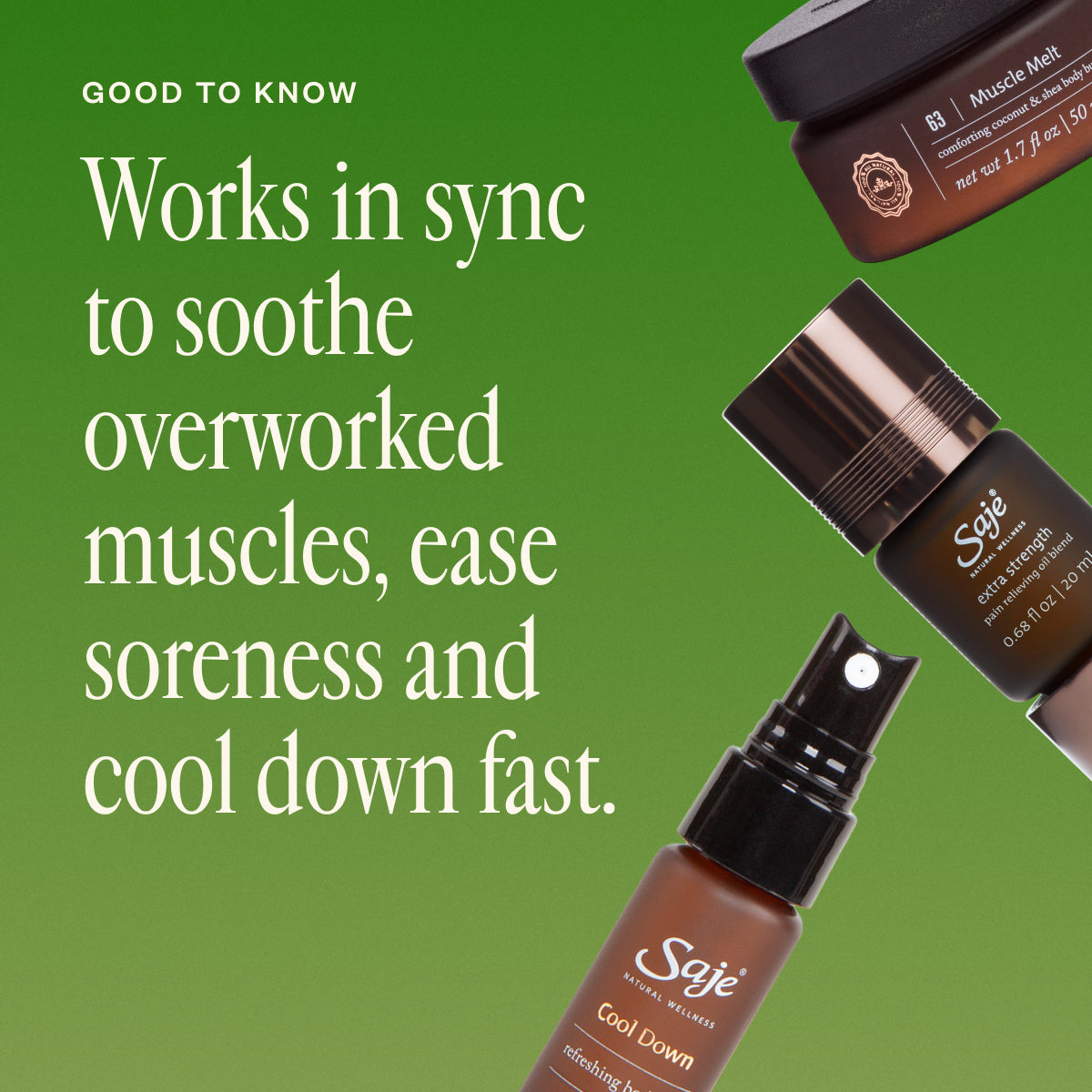 Body Recovery Relieving Essentials Kit - Saje Natural Wellness