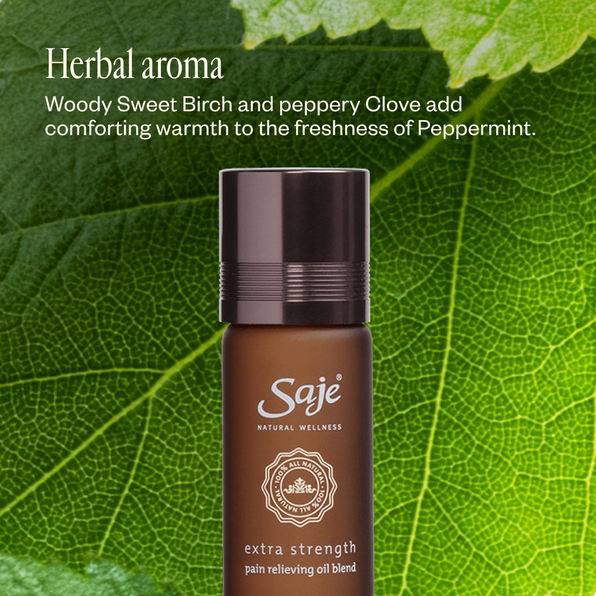 Extra Strength Pain Relieving Oil Blend - Saje Natural Wellness