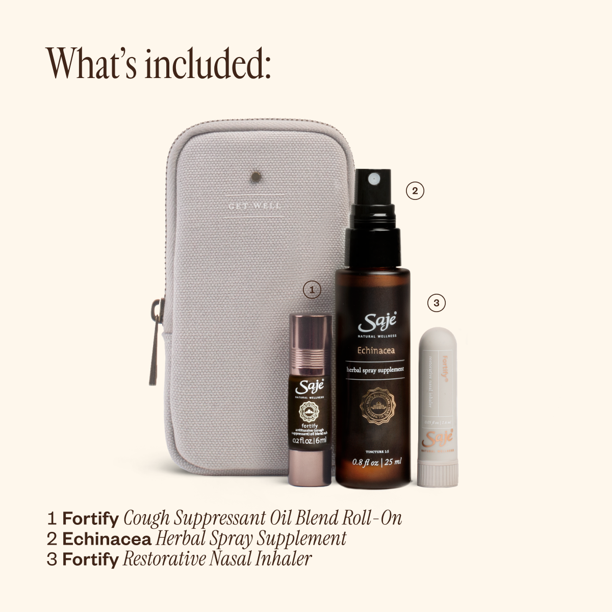 Get Well Restorative Kit - Saje Natural Wellness
