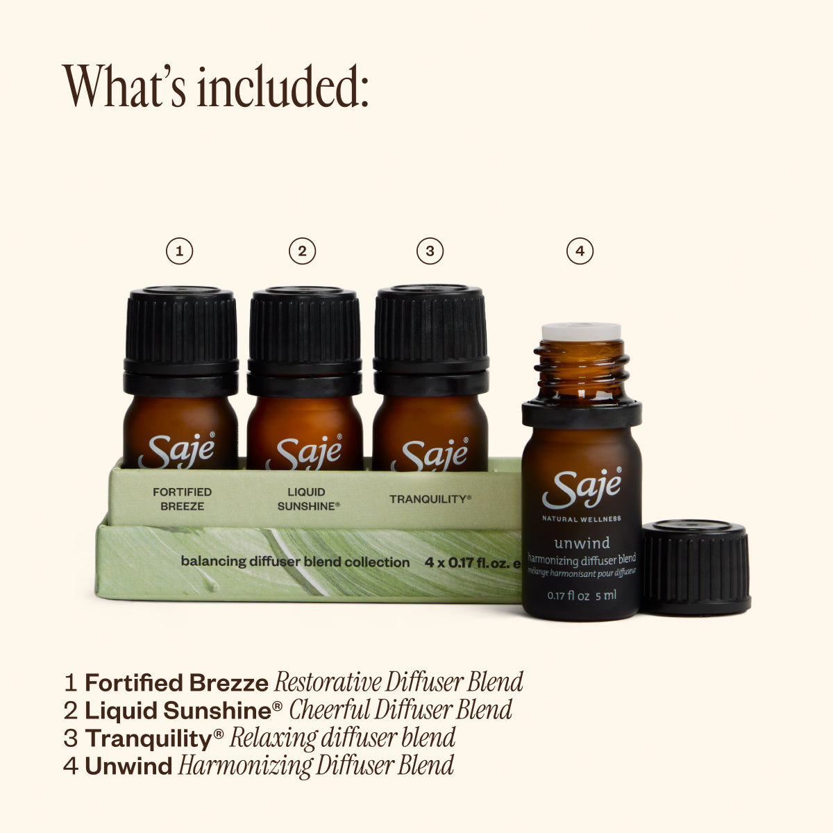 Good Health Diffuser Blend Collection - Saje Natural Wellness