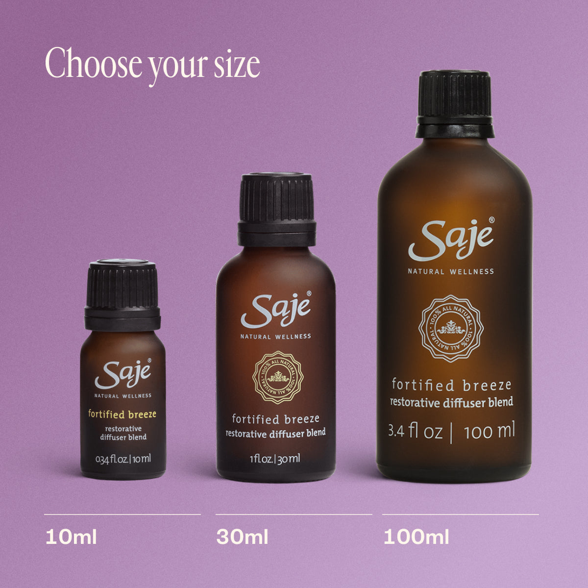 Fortified Breeze Restorative Diffuser Blend - Saje Natural Wellness