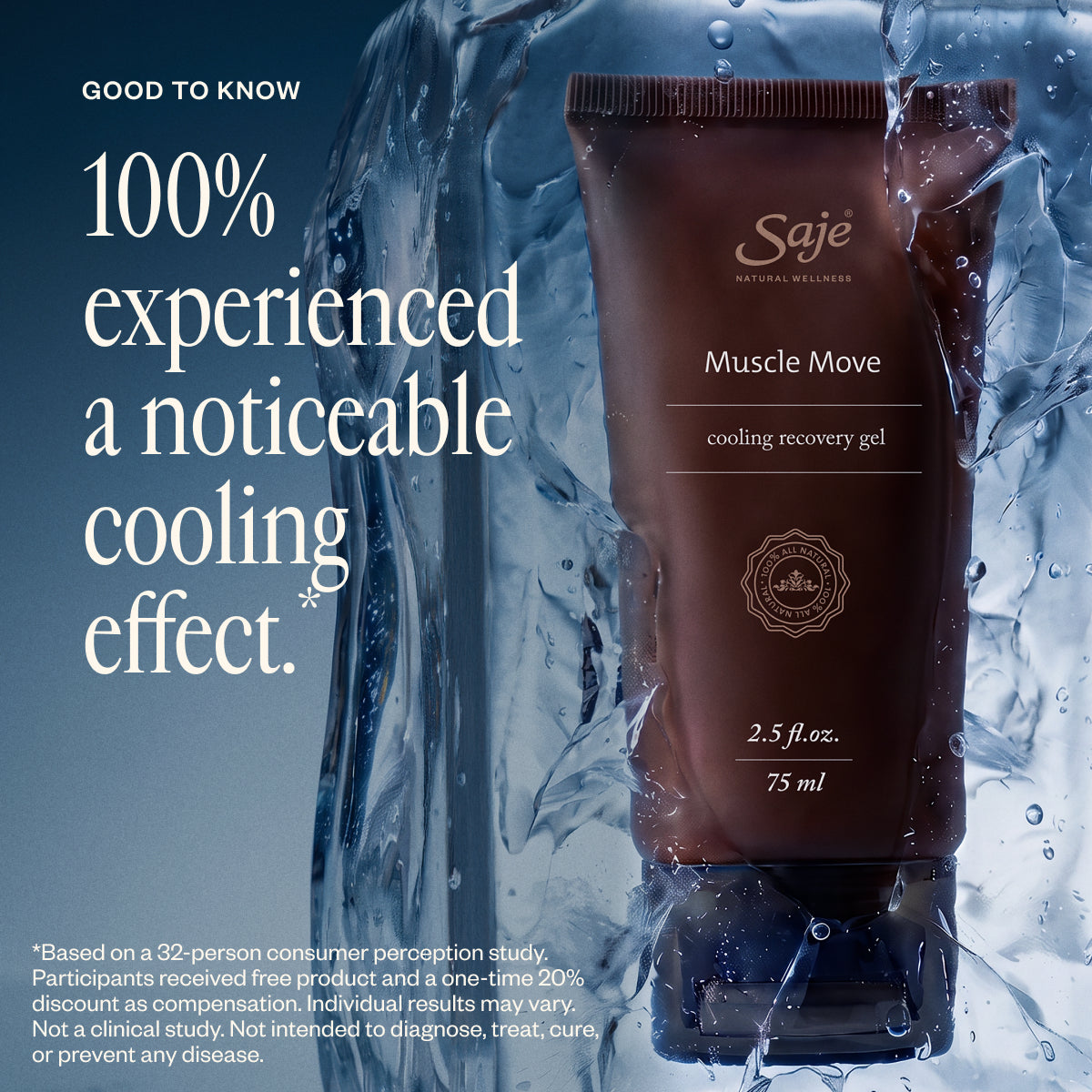 Muscle Move Cooling Recovery Gel - Saje Natural Wellness