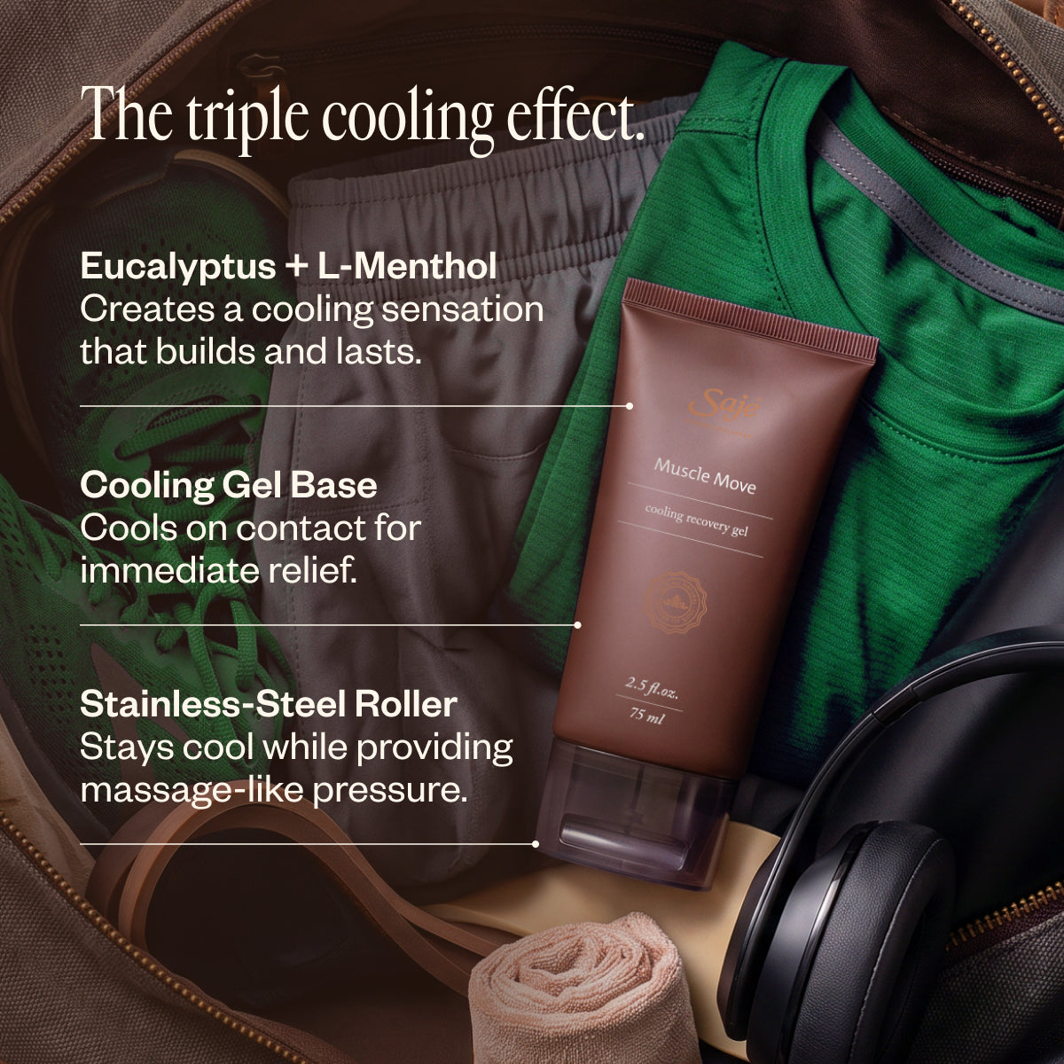 Muscle Move Cooling Recovery Gel - Saje Natural Wellness