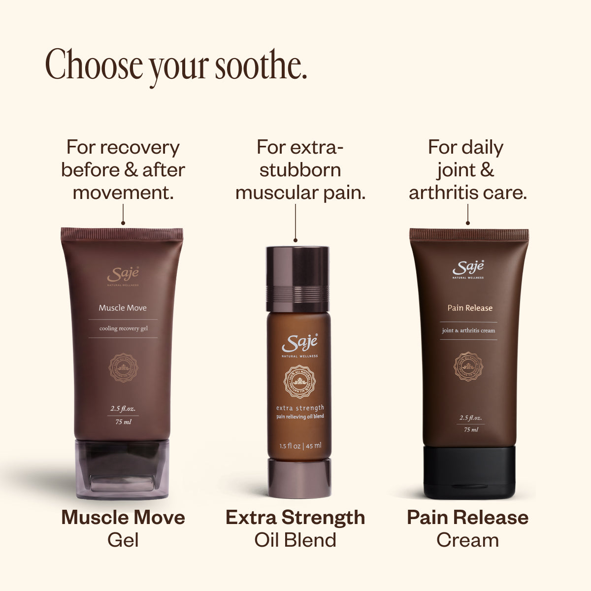 Muscle Move Cooling Recovery Gel - Saje Natural Wellness