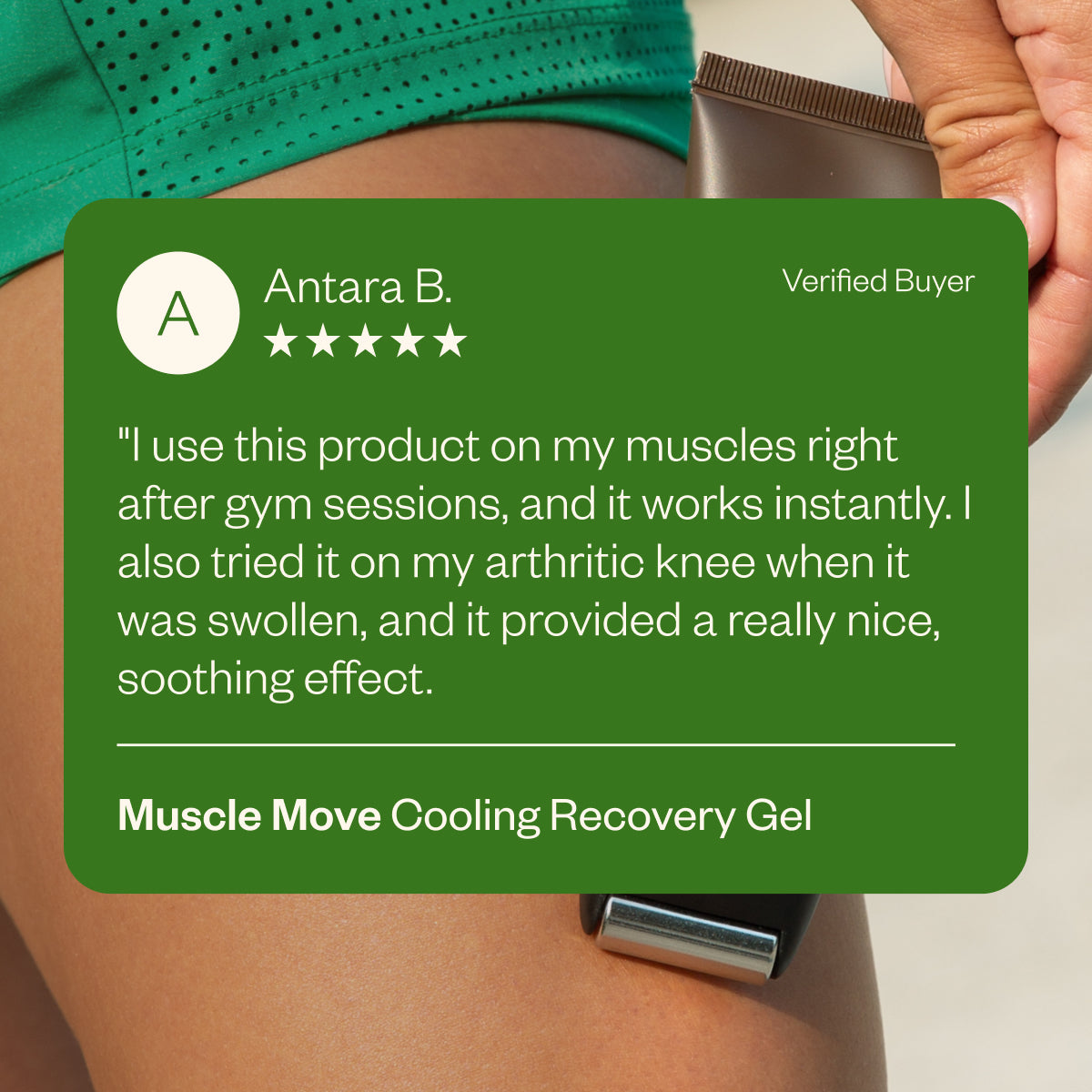 Muscle Move Cooling Recovery Gel - Saje Natural Wellness
