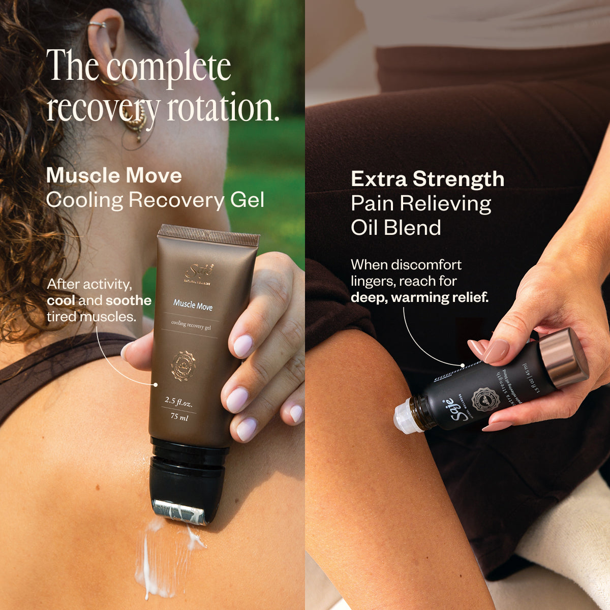 Muscle Recovery Duo Muscle Move & Extra Strength Duo - Saje