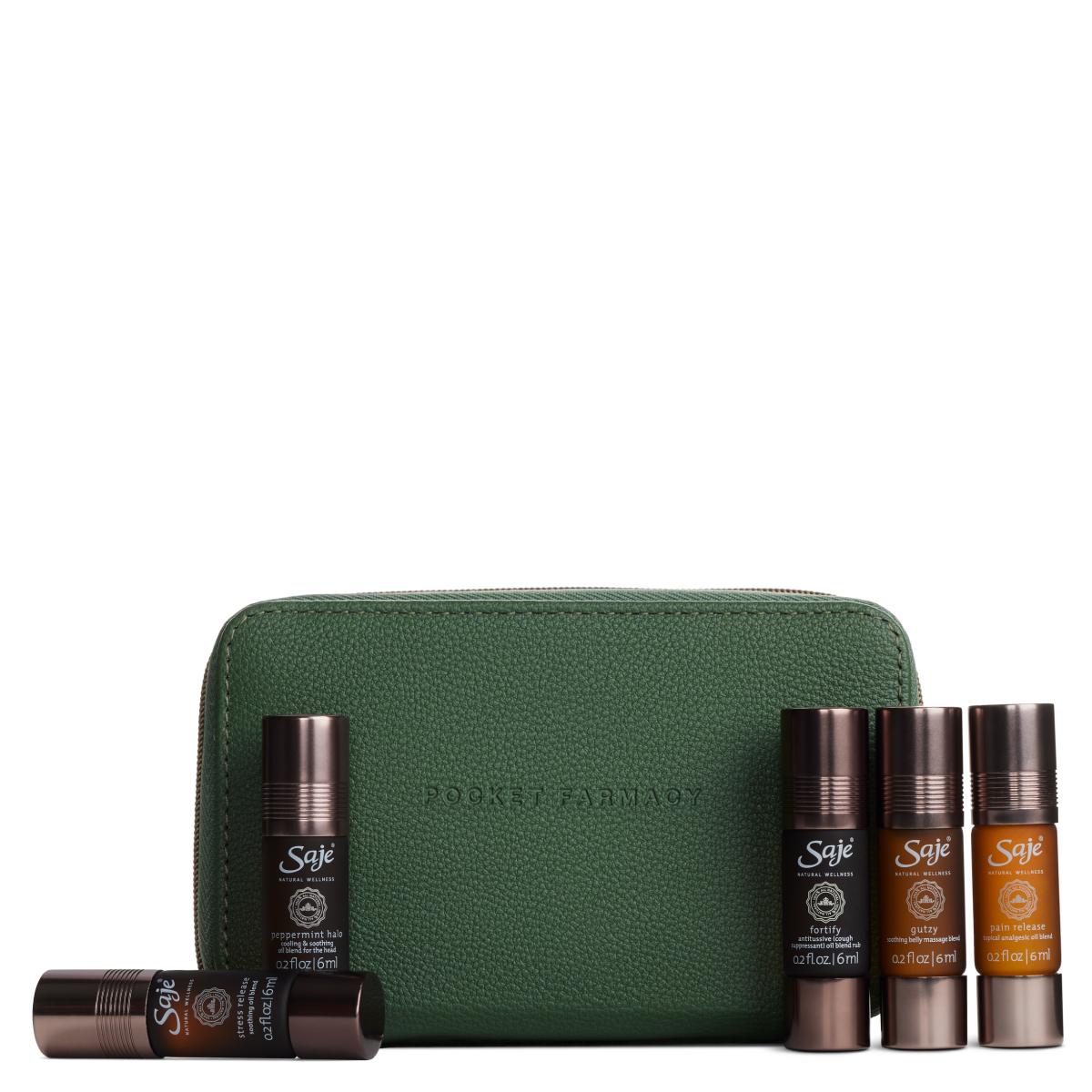 Pocket Farmacy Physical Essential Oil Kit Black - Saje Natural Pocket Farmacy Physical Essential Oil Kit Black - Saje Natural